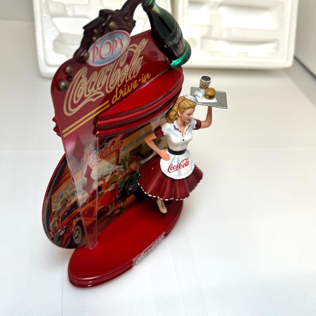 コカコーラ・1950s ウェートレス フィギュア・ダイナー＆ プレート,限定生産