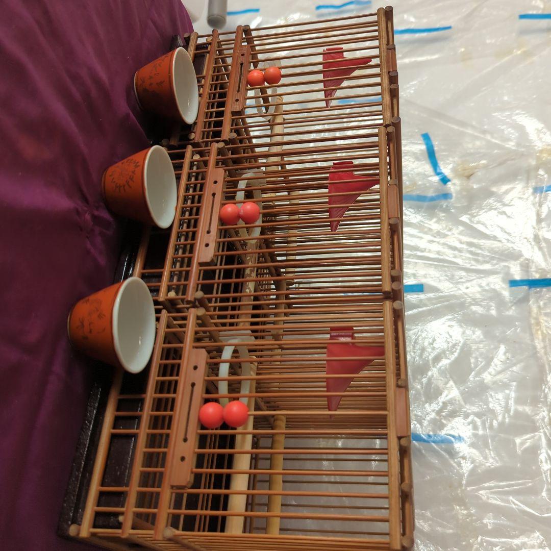 鳥籠　３セット。３羽用寝桶