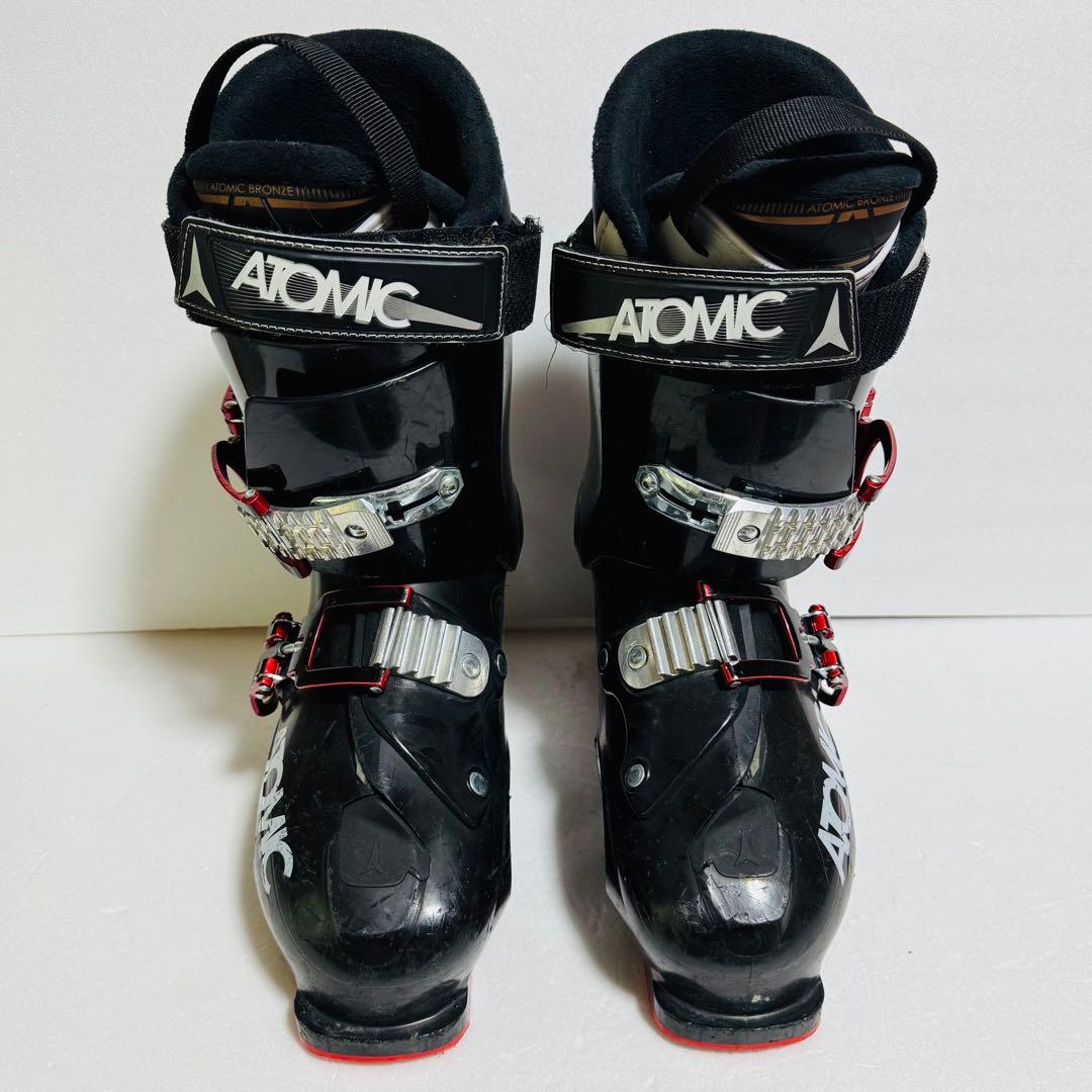 26-26.5cm ATOMIC スキー ブーツ ブラック黒色初心者格安特価