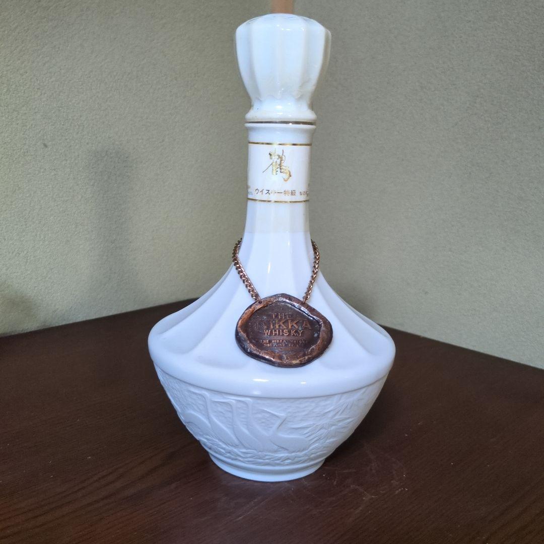古酒 ニッカ 鶴 特級 760ml 陶器ボトル