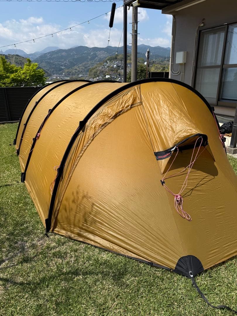 希少ヒルバーグ ケロン4gt 旧サンドカラーhilleberg keron4gt