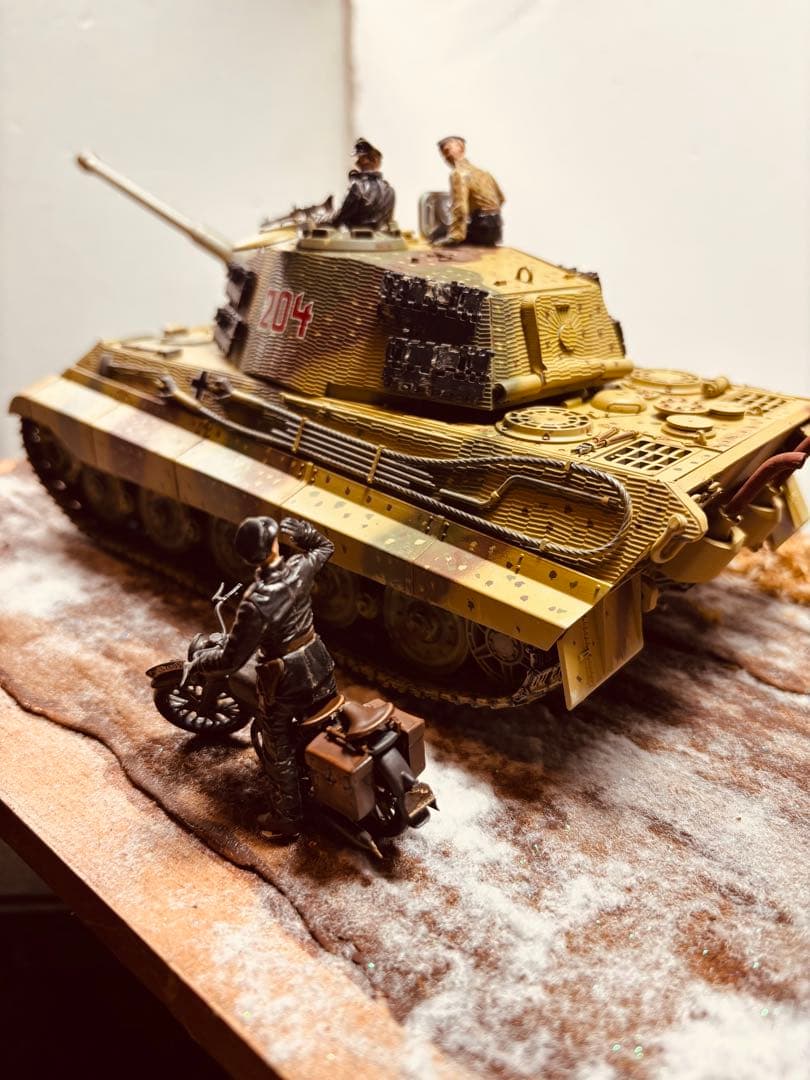 タミヤ1／35 ドイツ軍　キングタイガー