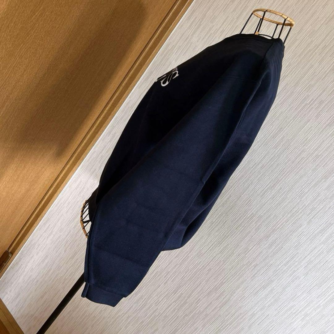 バーバリー ゴルフ トレーナー スエット ロゴ刺繍 Mサイズ ネイビー 美品