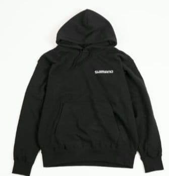 ウェア SHIMANO Big Logo Pullover Hoodie BLACK M