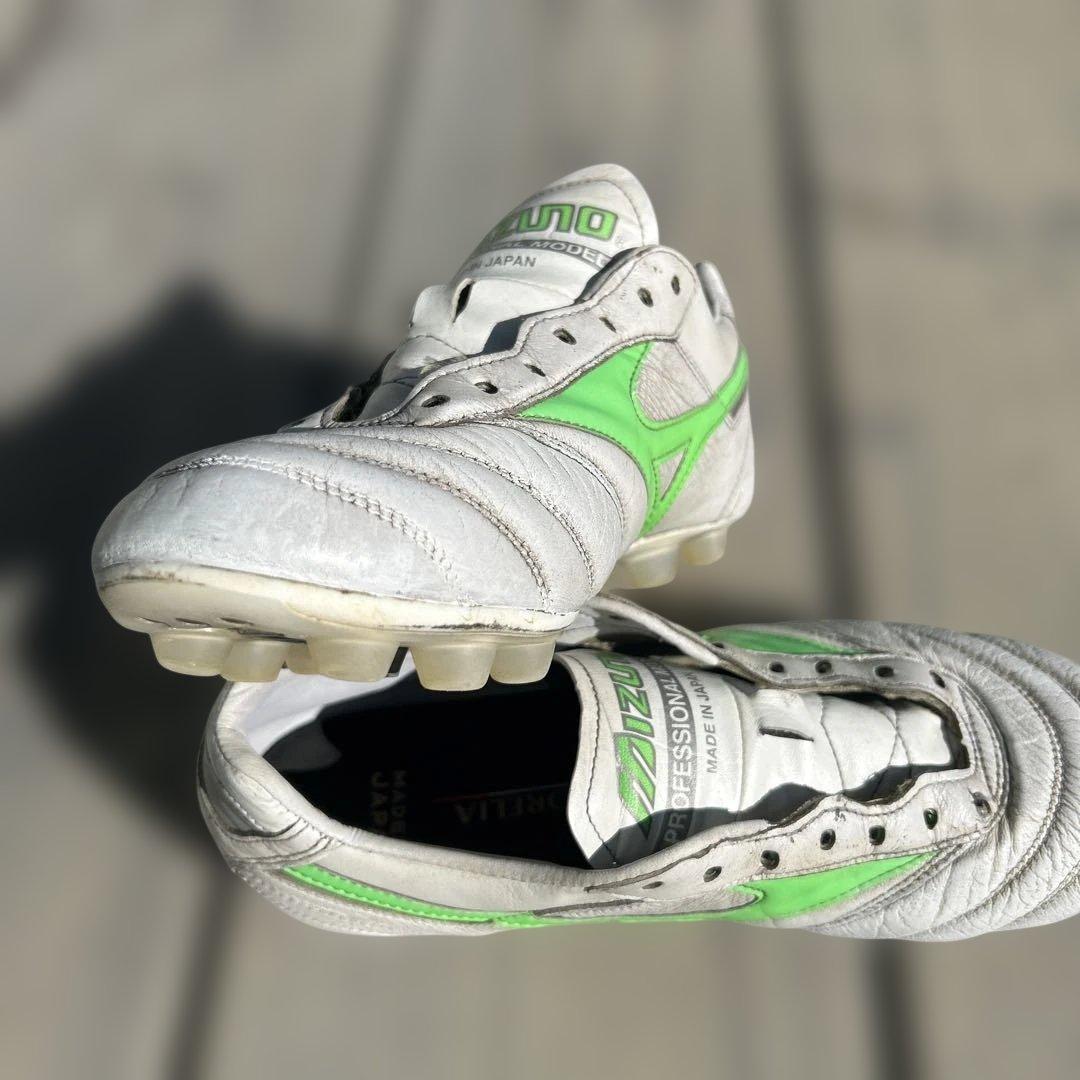 こ*き様 Mizuno モレリア2JAPAN 限定 サッカーシューズ ホワイト/