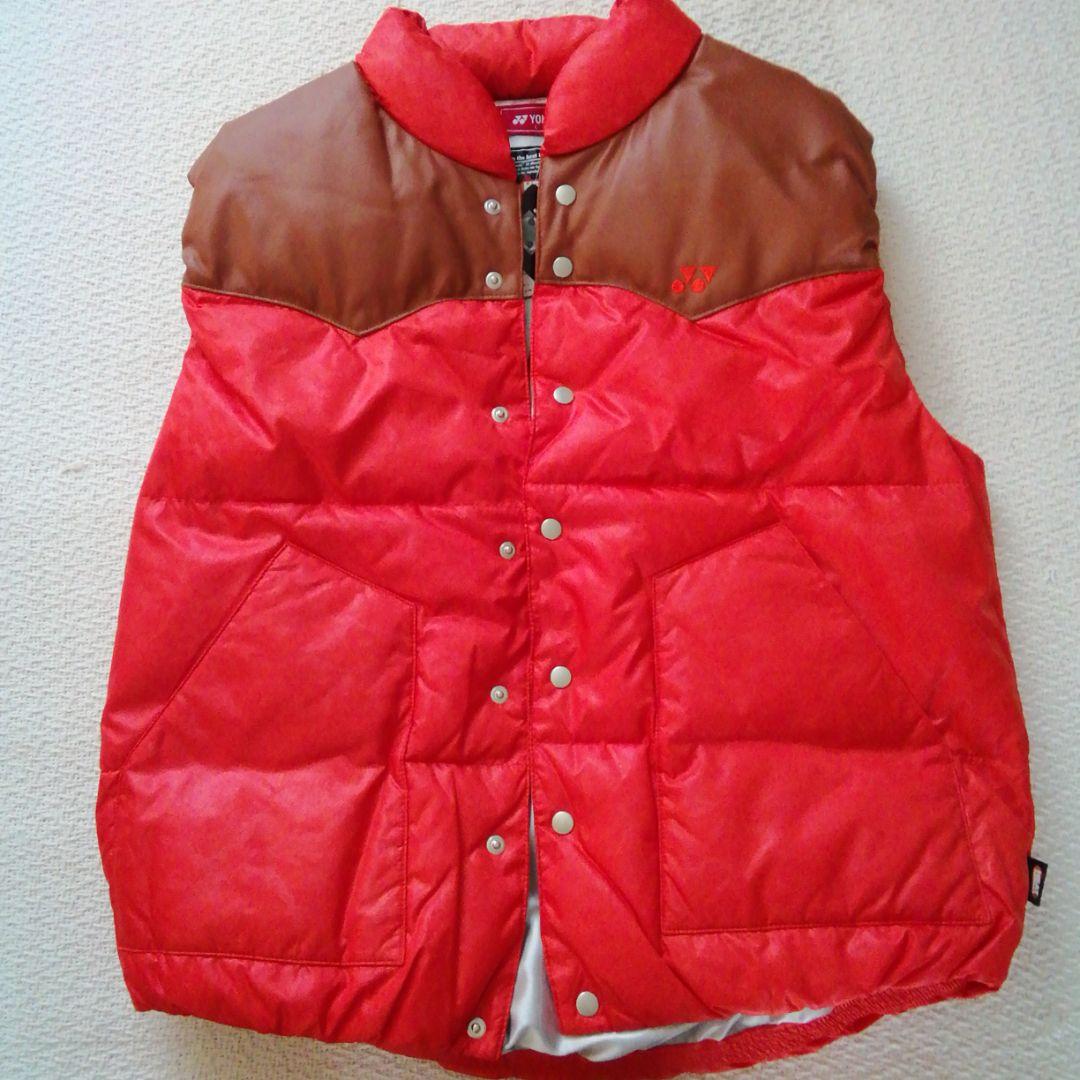 ヨネックスゴルフウェア　石川遼モデル　2012年　ダウンベスト　オレンジカラー