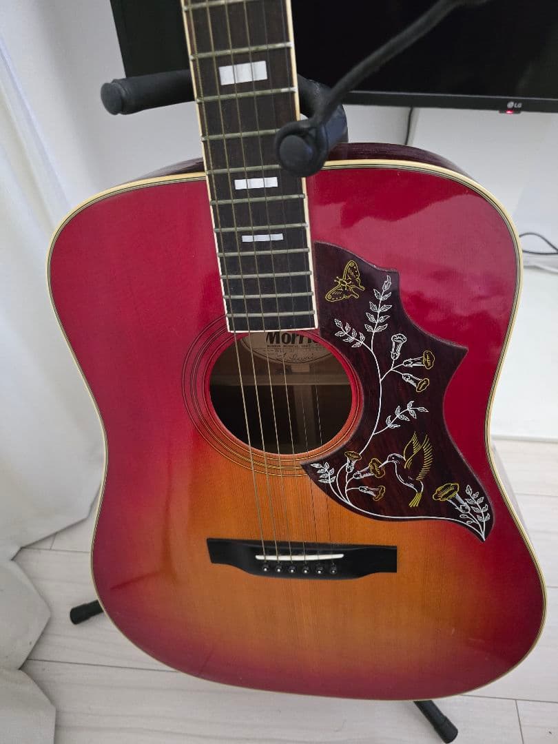 Morris ヴィンテージアコースティックギター　ハミングバード