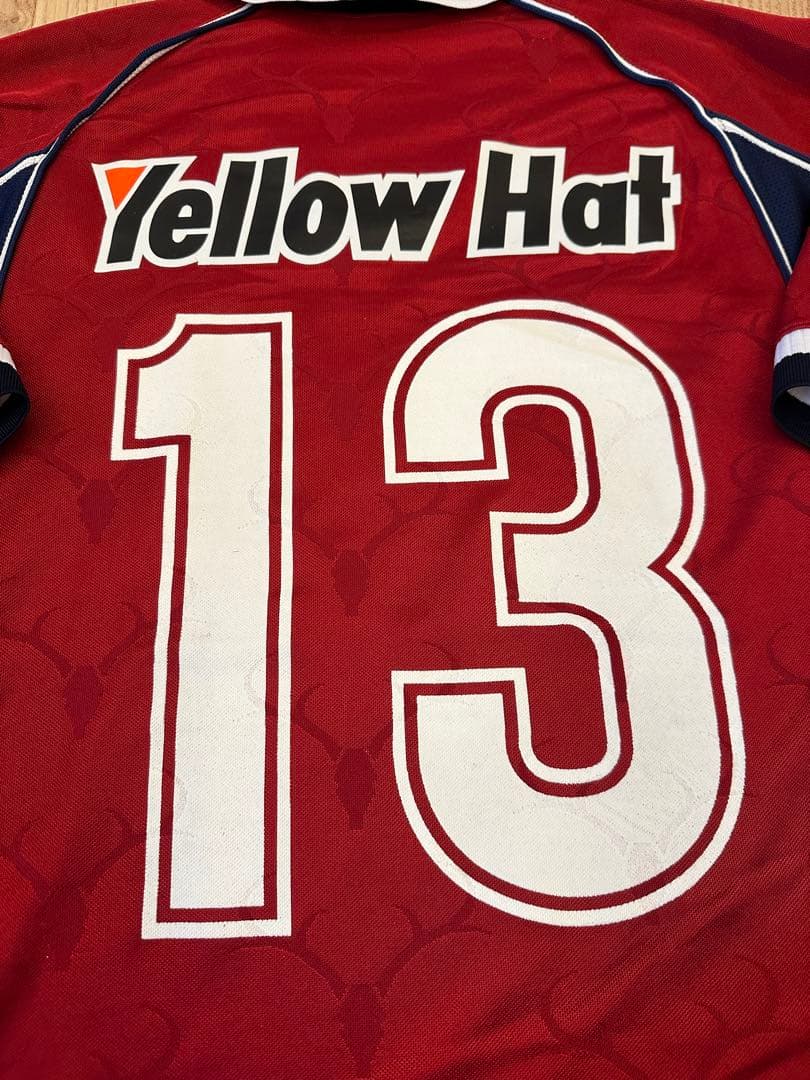 鹿島アントラーズ エネーレ2001シーズンユニフォーム 柳沢敦