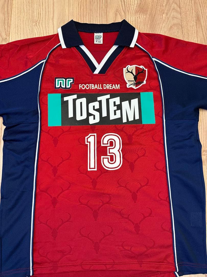 鹿島アントラーズ エネーレ2001シーズンユニフォーム 柳沢敦