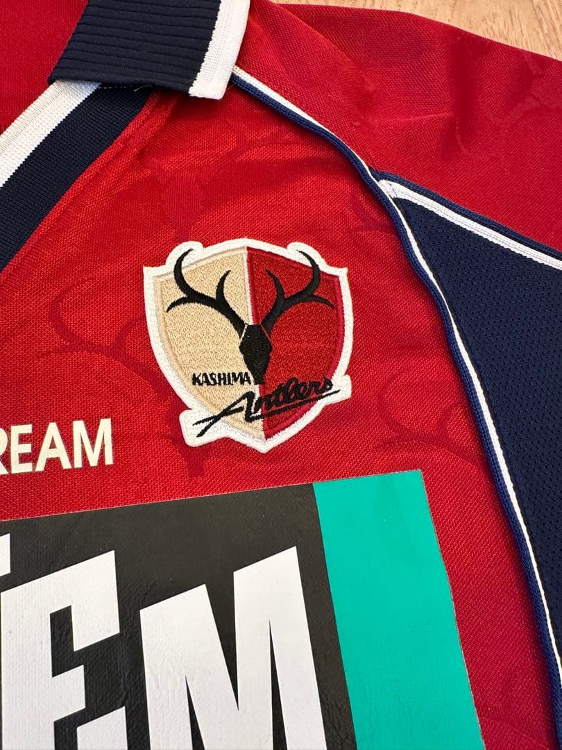 鹿島アントラーズ エネーレ2001シーズンユニフォーム 柳沢敦