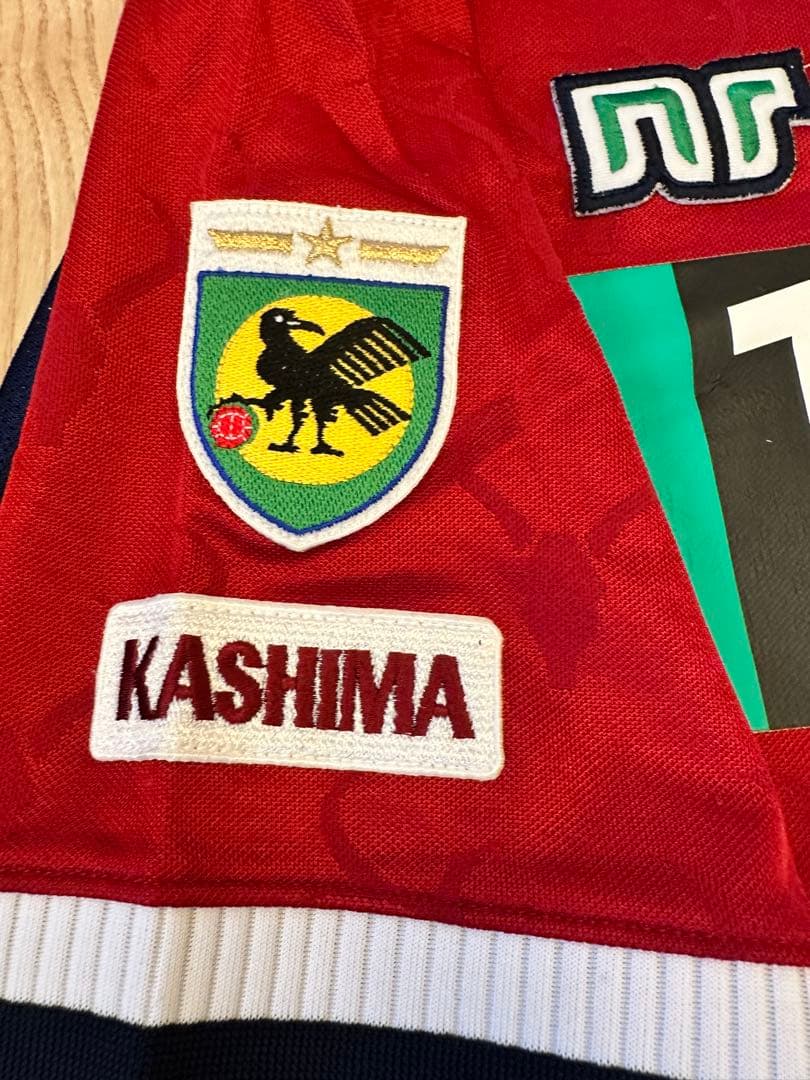 鹿島アントラーズ エネーレ2001シーズンユニフォーム 柳沢敦