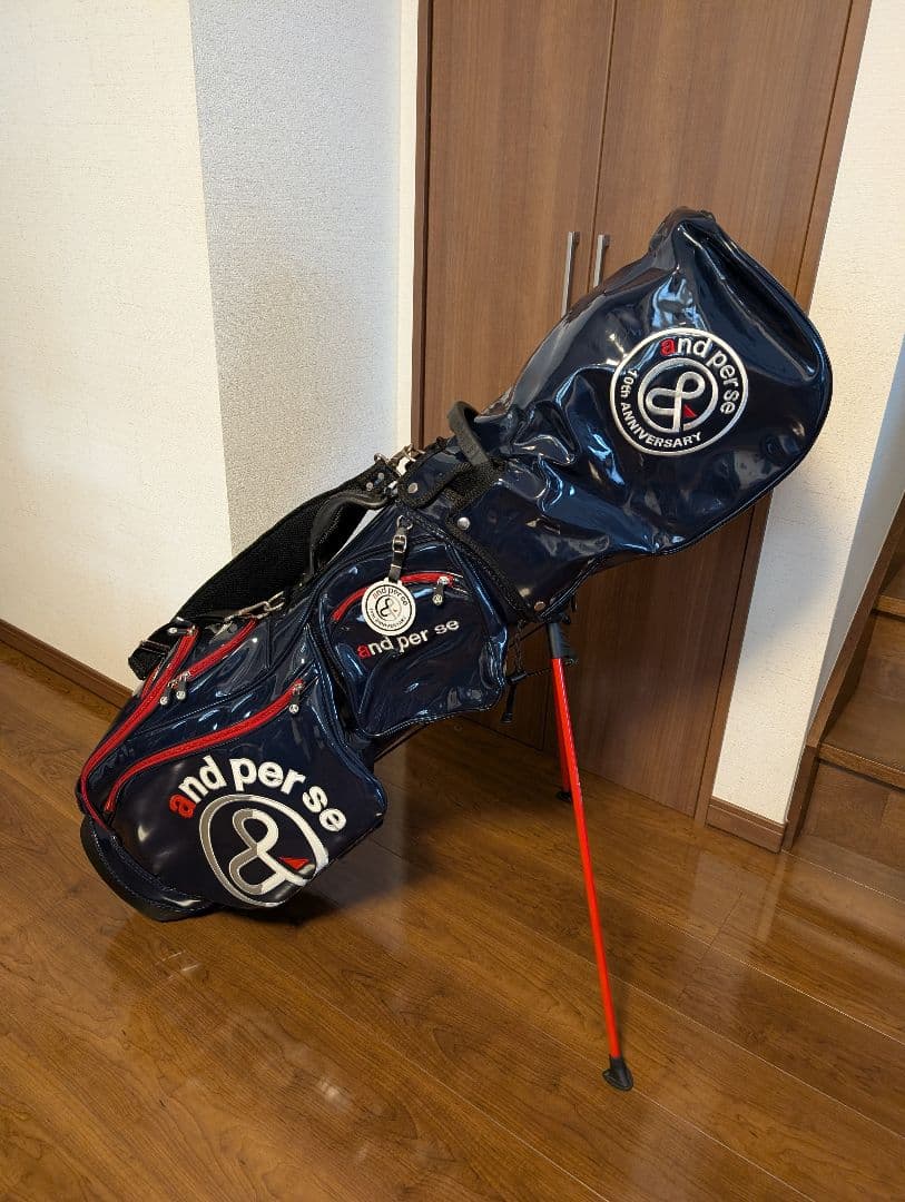 and per se 10周年記念 スタンド式キャディバッグ