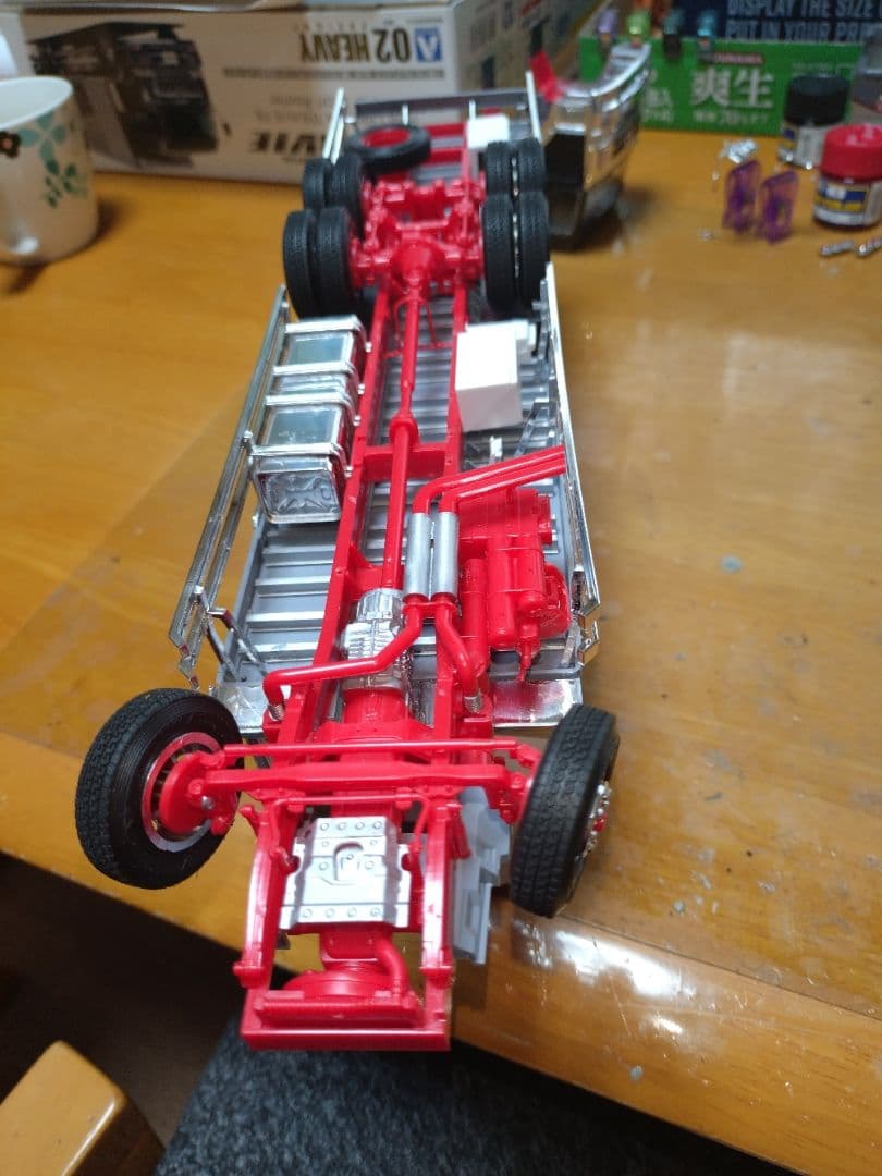 アオシマプラモデル完成品日野プロフィアテラヴィFRハイスター短尺冷凍サーモキング