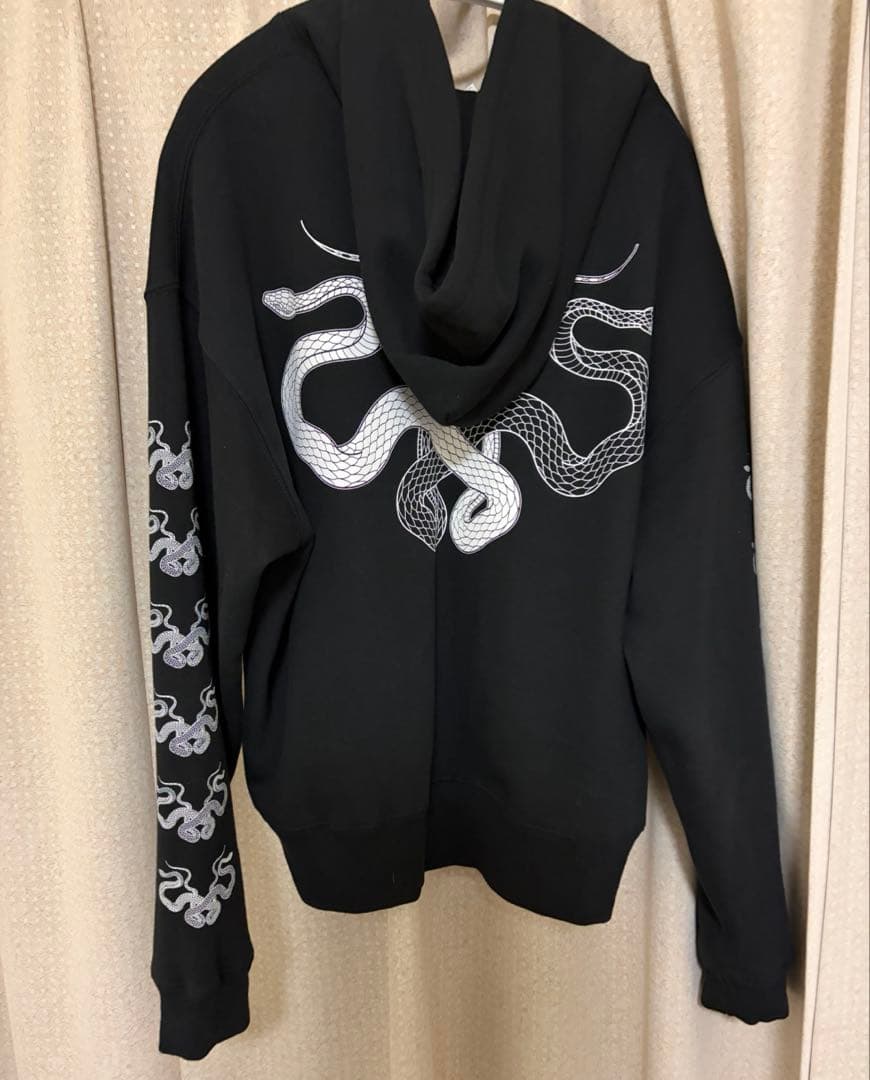 Knosis ジップパーカー 黒