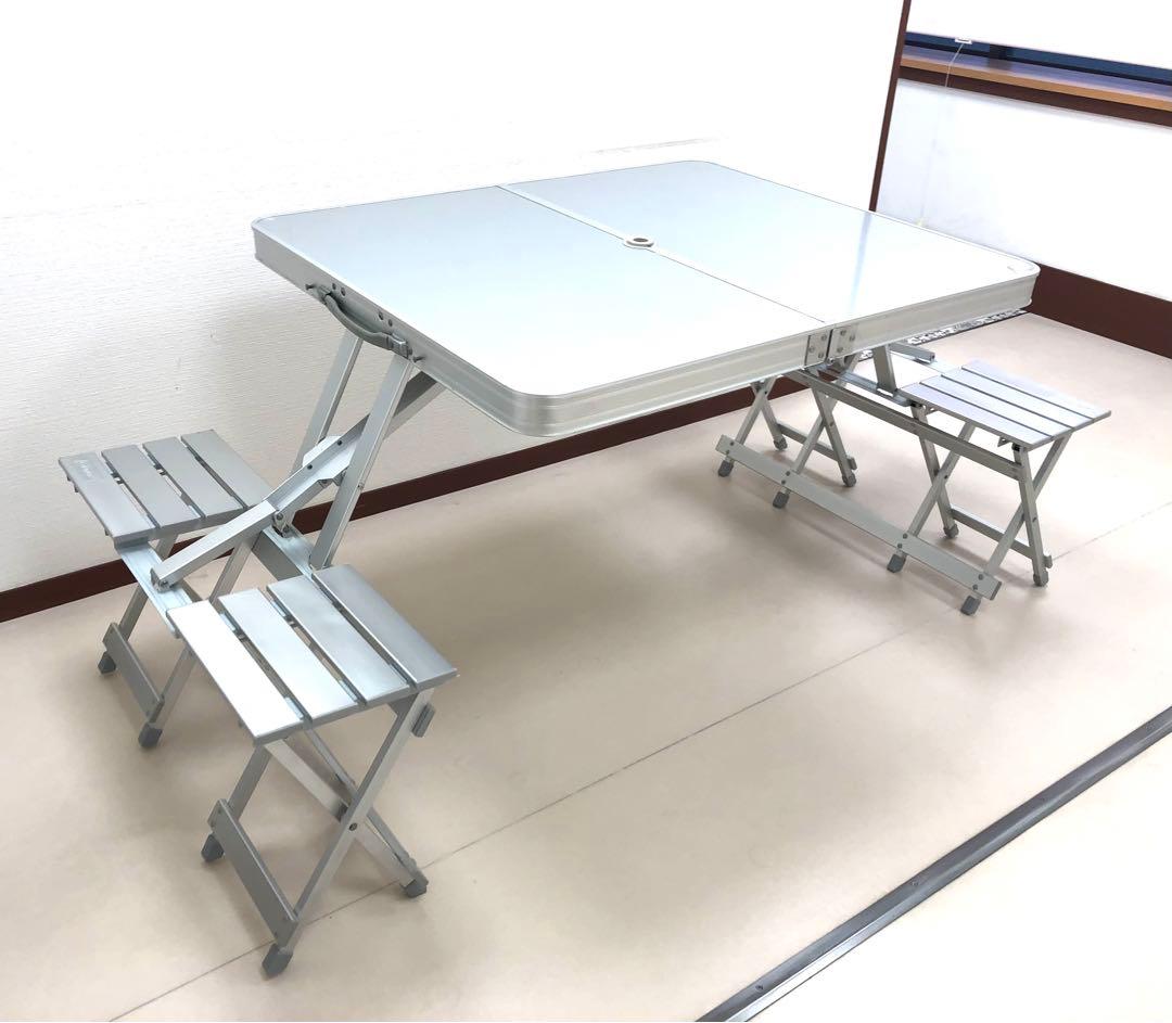 Coleman アルミ折りたたみテーブルチェアセット