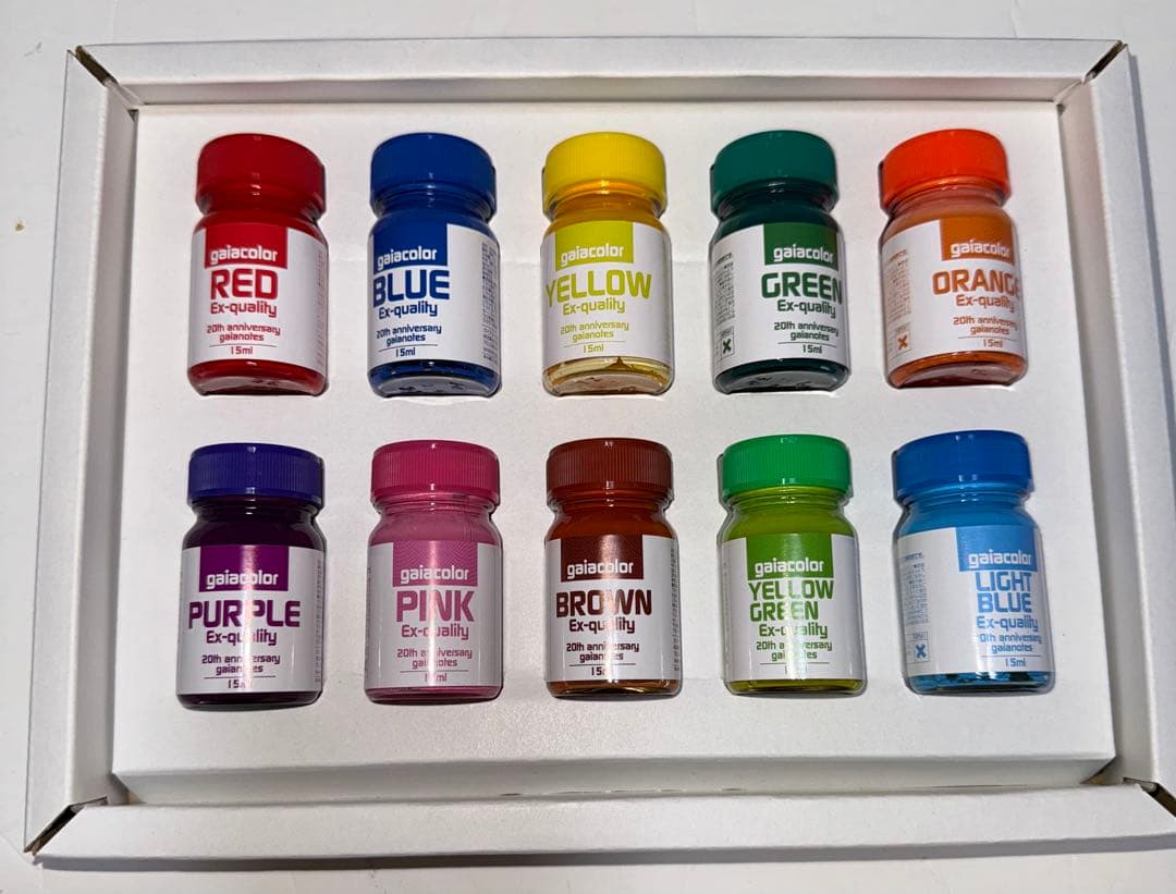 ガイアノーツ　２０周年記念カラーセット