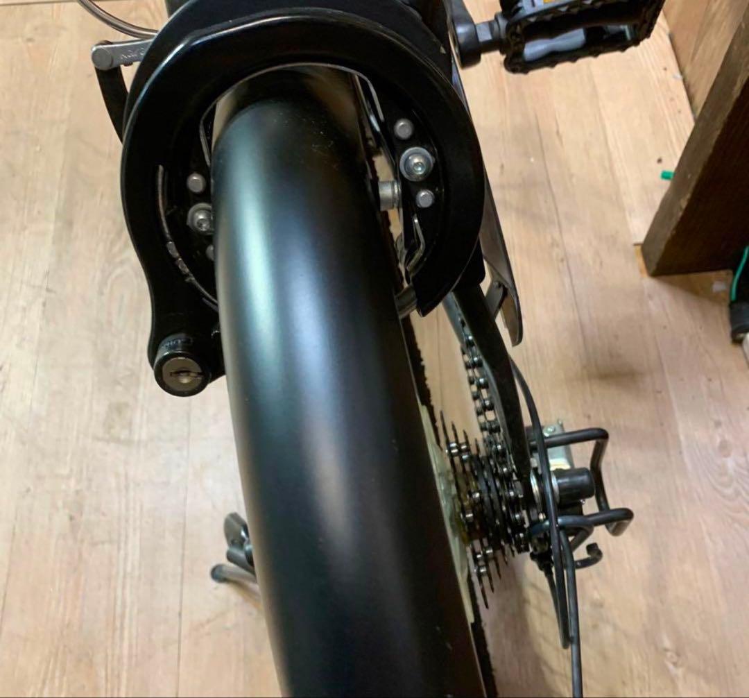 【専用】電動アシスト自転車 ブラック 折りたたみ