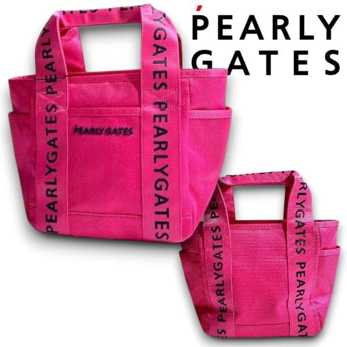パーリーゲイツ ゴルフ カートバッグ ラウンドバッグ ミニバッグ ピンク
