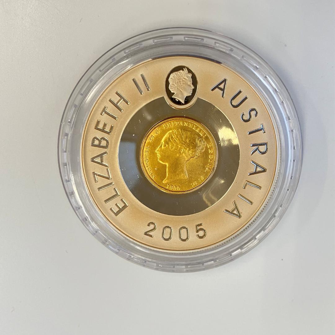 オーストラリア造幣局発行 シドニー・ハーフソブリン誕生150周年記念