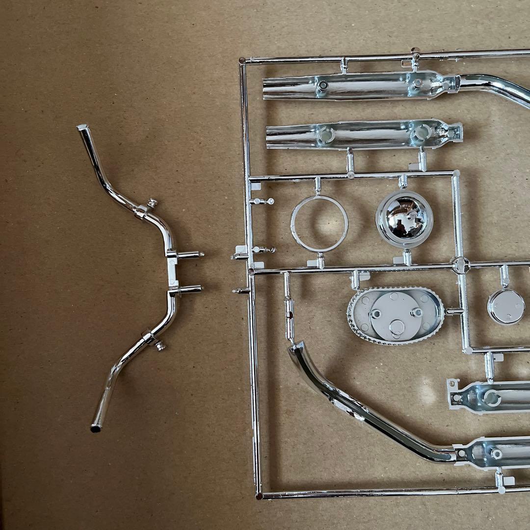 【一部組み立て済】タミヤ1/6 ハーレースポーツFXE1200 スーパーグライド