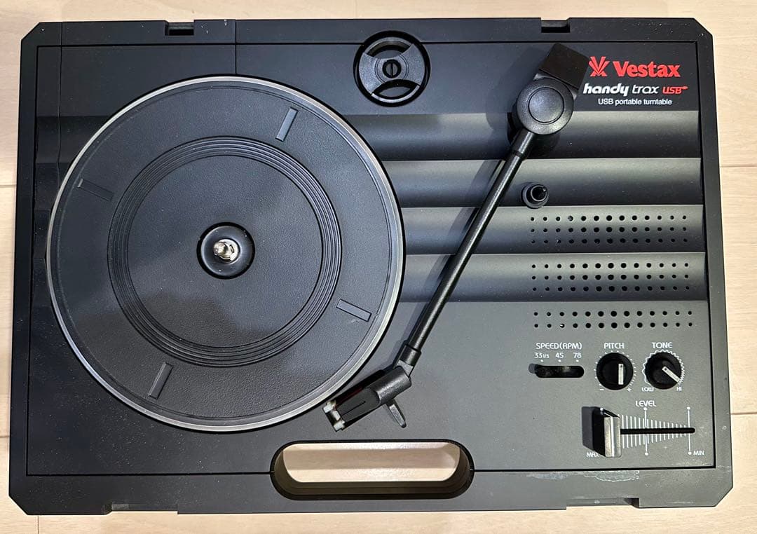 Vestax handy trax USB ポータブルターンテーブル