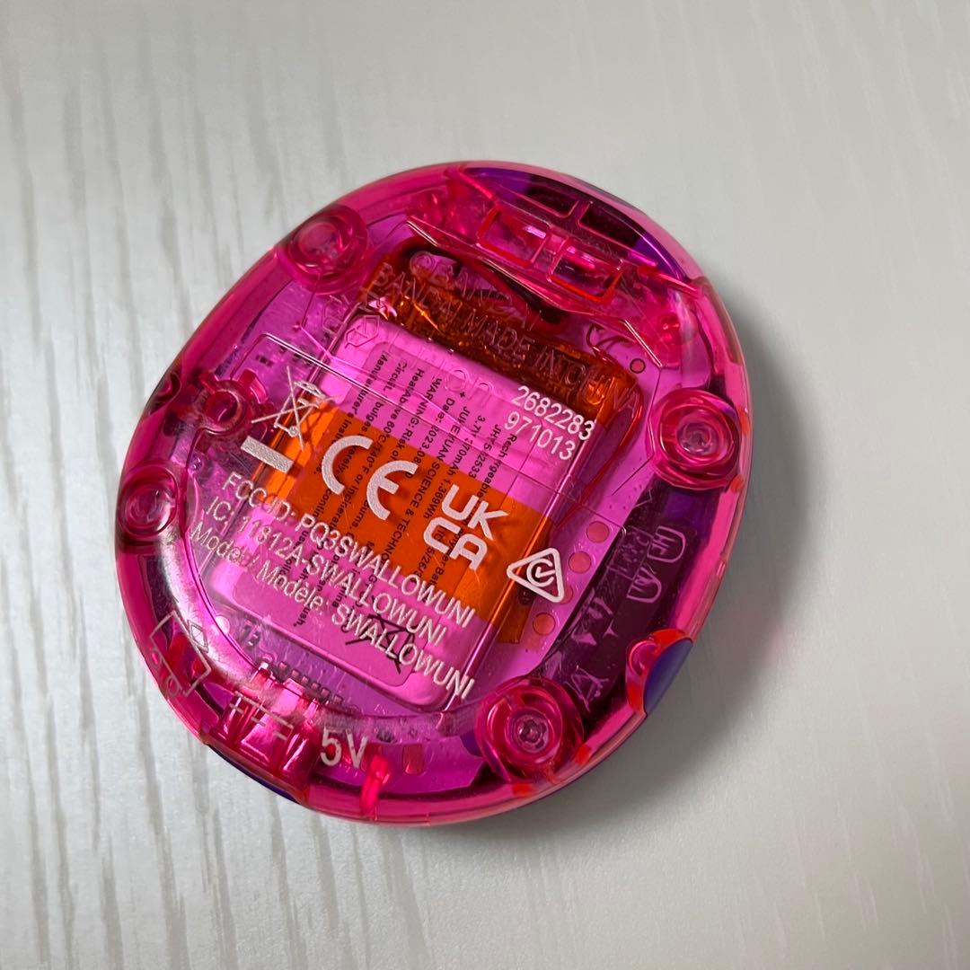 【ジャンク品】たまごっちユニ　Tamagotchi Uni ブルー　パープル
