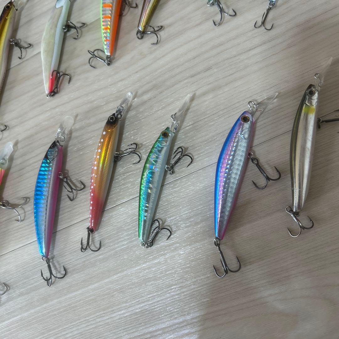 本流ミノー16個セット サクラマス