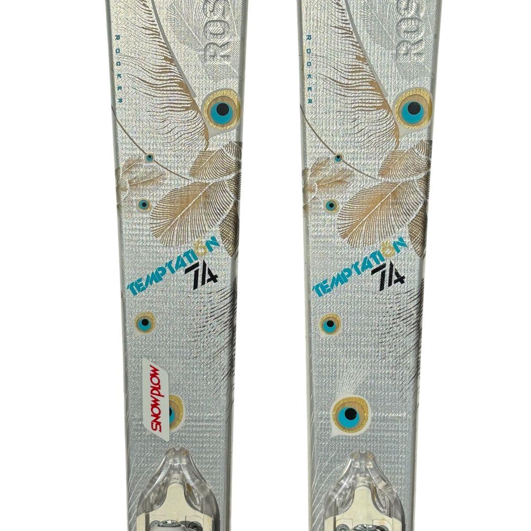 【希少】ロシニョール スキー板 TEMPTATION 74 孔雀