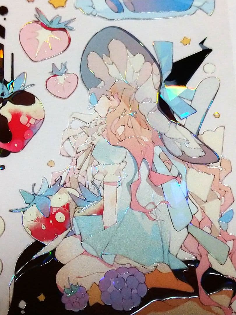 のこり１✩J830＃小萝莉(贝壳光)田小宝的星空切り売り海外人物マステ女の子