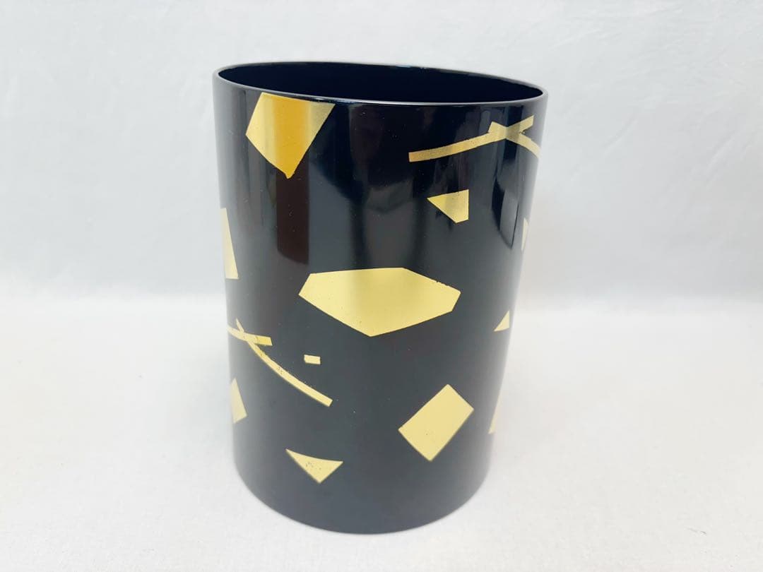 未使用 茶道具 葉蓋水指 玄々斎好写 箔散らし 曲物 茶懐石 水差し 元箱