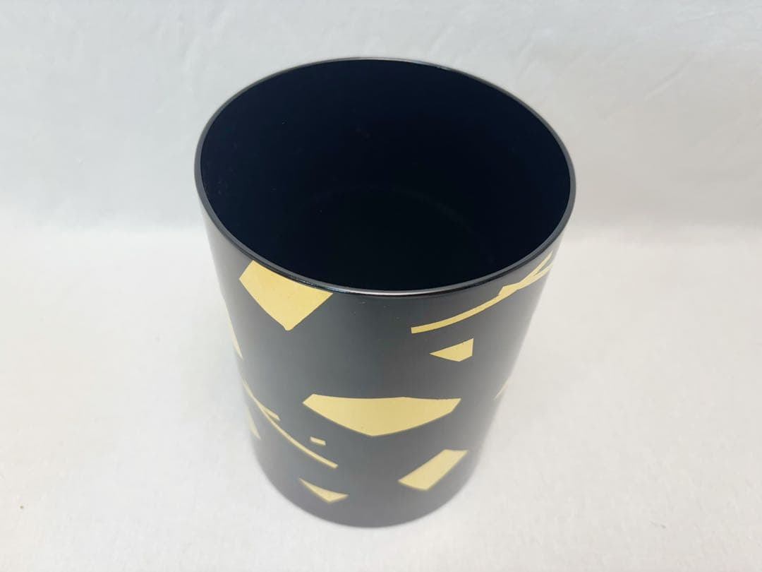 未使用 茶道具 葉蓋水指 玄々斎好写 箔散らし 曲物 茶懐石 水差し 元箱