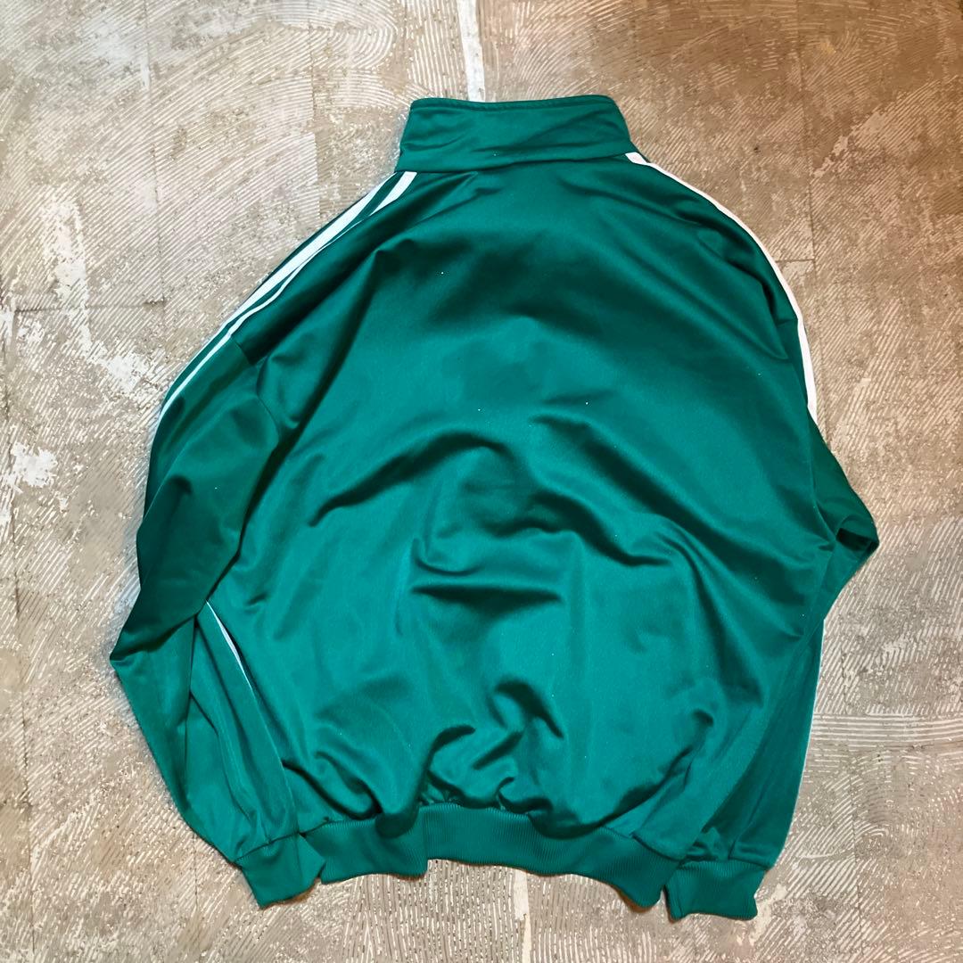 90s adidas トラックジャケット セットアップ グリーン アディダス