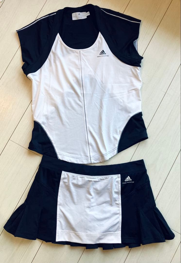 adidas byステラマッカートニー＊切り替えデザイン上下セットアップ