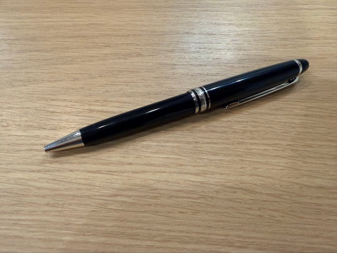 モンブラン マイスターシュテュック ボールペン 黒×シルバー 正規品