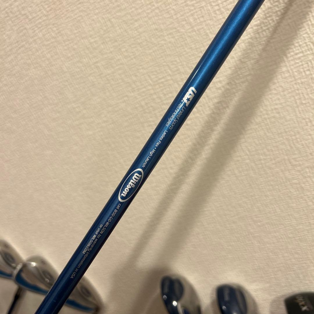 ウィルソン他　レディースL 10本　右利き　ゴルフセット