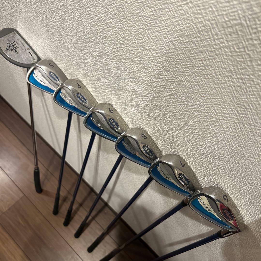 ウィルソン他　レディースL 10本　右利き　ゴルフセット