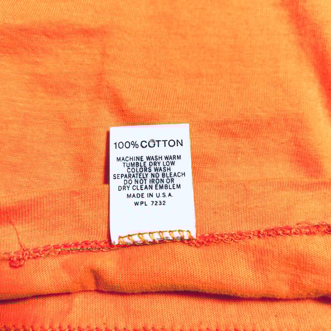 80s ラッセル　フットボールTシャツ　XLサイズ　金タグ