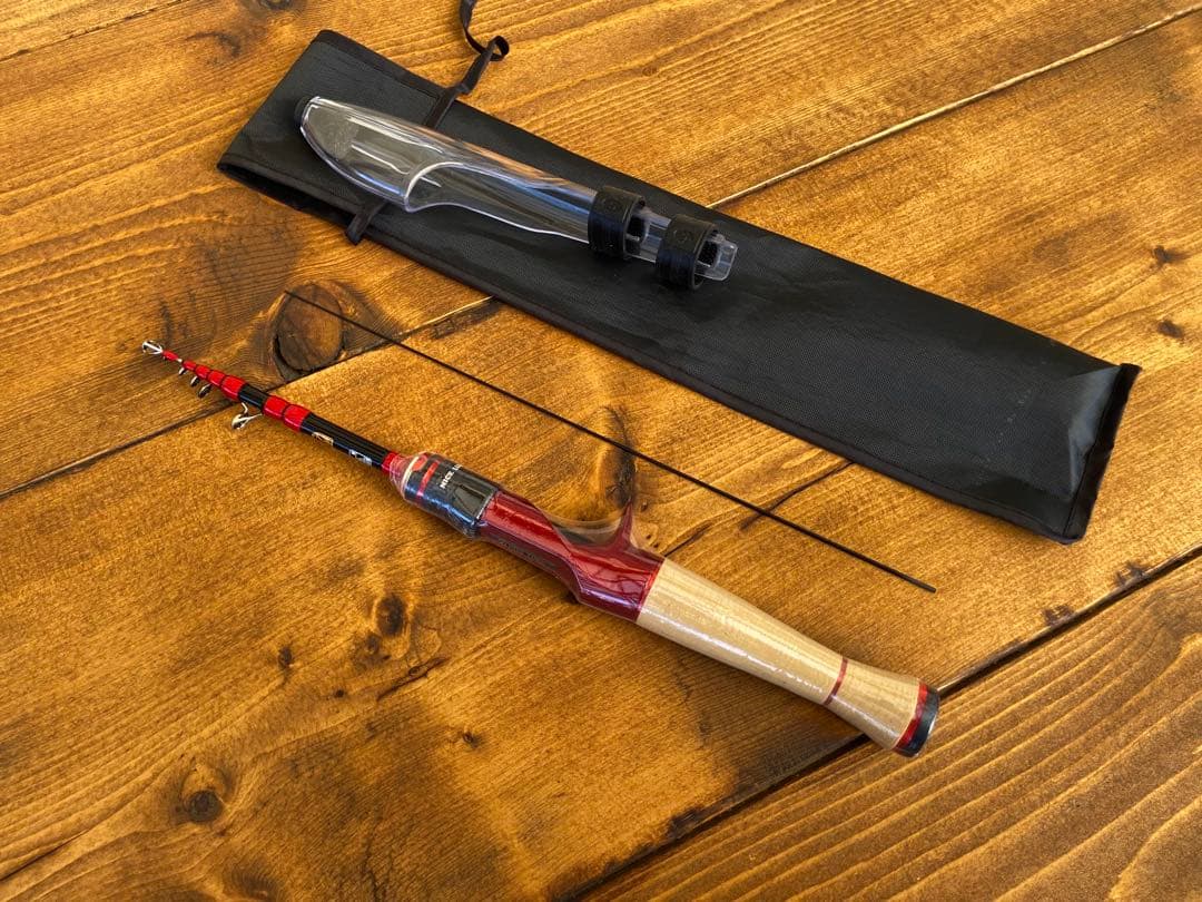 トラウトロッド　釣り竿セット　ルアーウォレット 5ft ベイトフィネス　渓流釣り