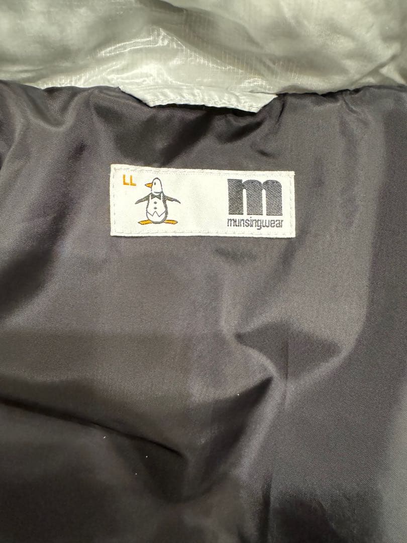 munsingwear 美品 フード着脱OK中綿ジャケット 2wayXL メンズ