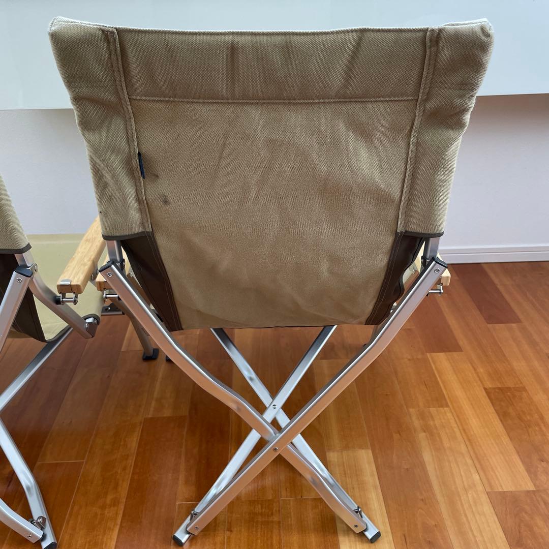 【CCD】スノーピーク　ローチェア30ベージュ 2脚セット