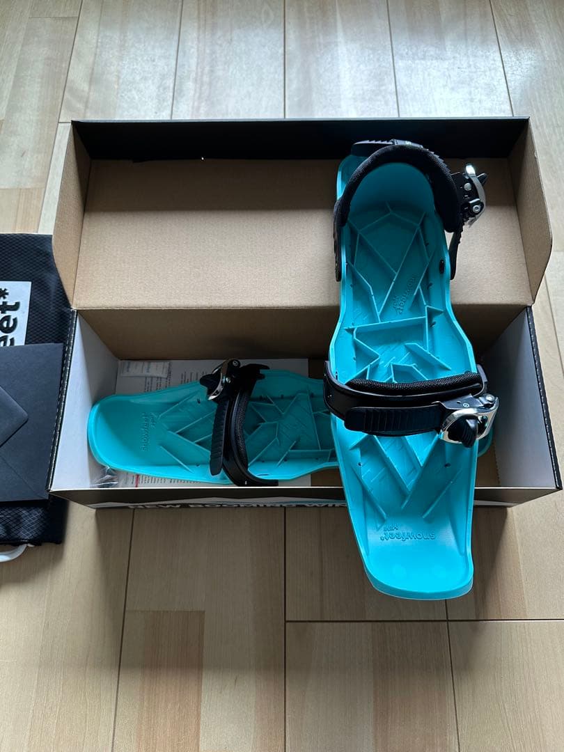 正規品 スノーフィートミニ キッズモデル 専用Wax付き ターコイズ