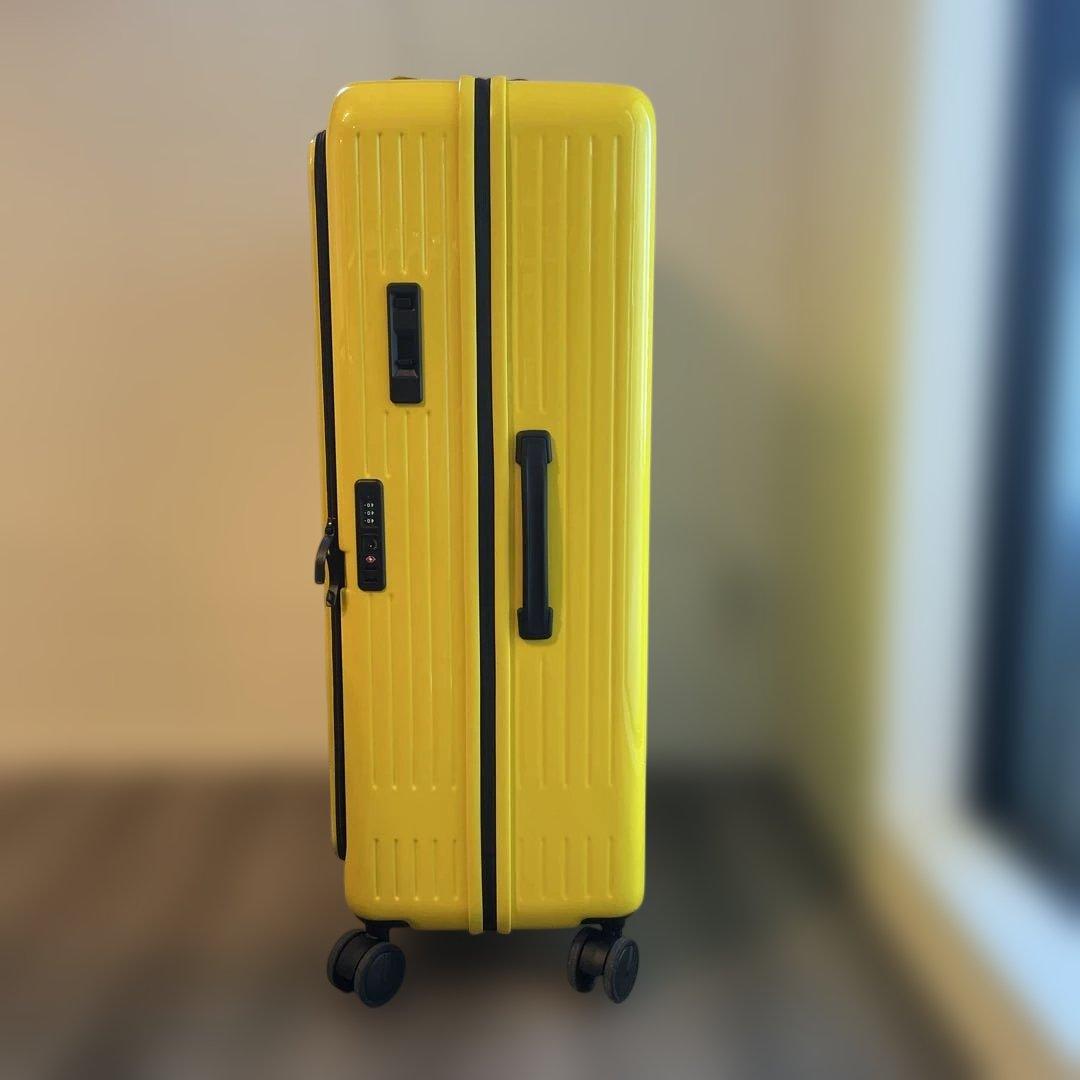 値下！！新品未使用★フロントオープン！スーツケース142L 大型