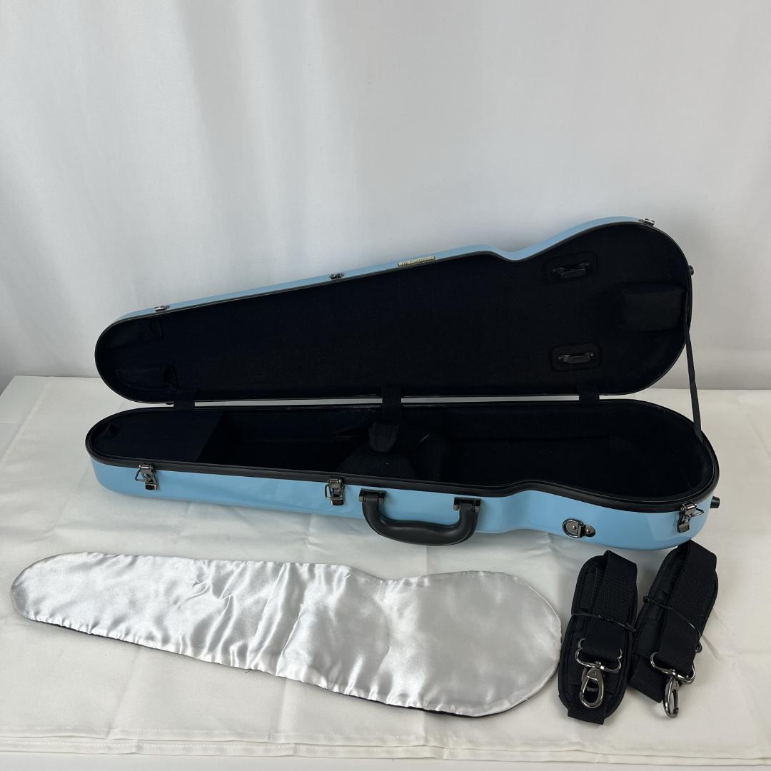 美品☘️ J.W.EASTMAN バイオリンケース 4/4サイズ 弦楽器　ブルー