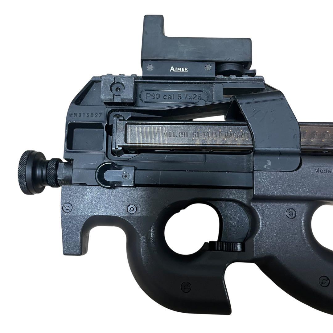 【良品】東京マルイ P90 ドットサイト付き AIMER