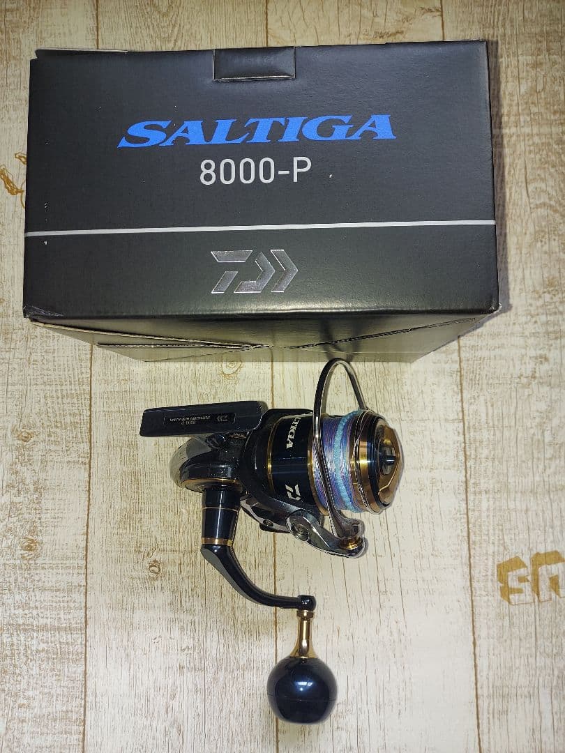 DAIWA SALTIGA 8000P　ラインナシ