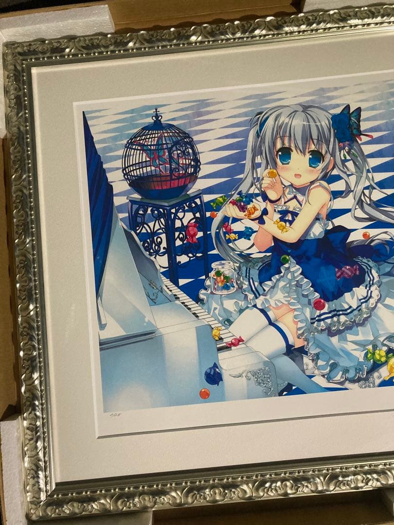 藤真拓哉 「VIVIDCOLOR BLUE」 アールビバン　版画　25部限定
