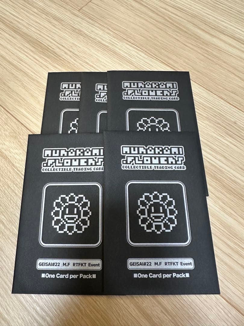 カイカイキキ GEISAI 22 M.F RTFKT プロモパック 5パック