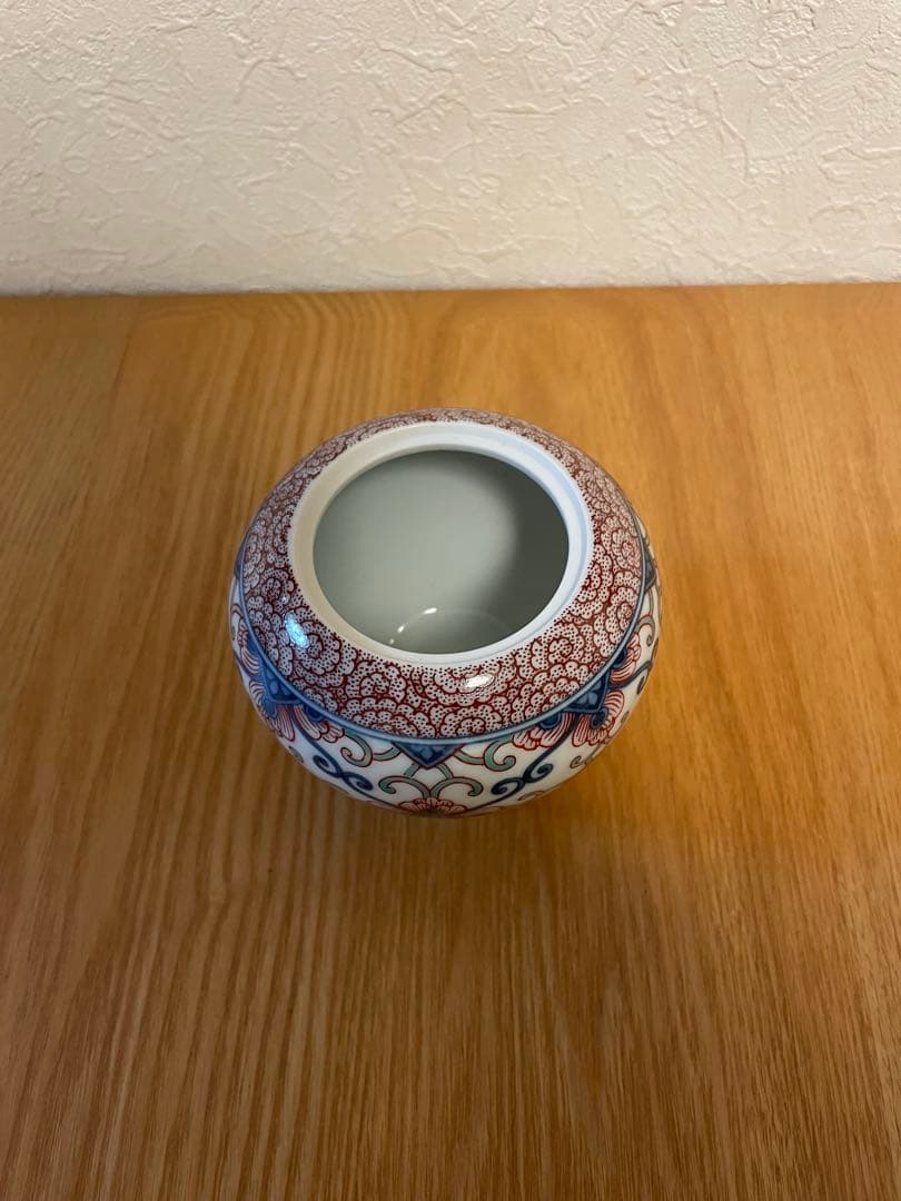 【値下げ交渉可】人間国宝 今泉今右衛門 色鍋島有職文香炉