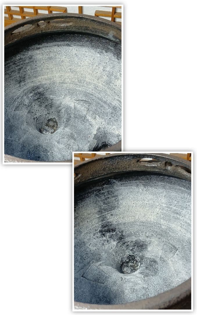 【未使用品！】 茶道具/朝鮮風炉釜 茶器 鉄瓶 鉄釜 唐銅蓋 釜環 茶釜 美品！