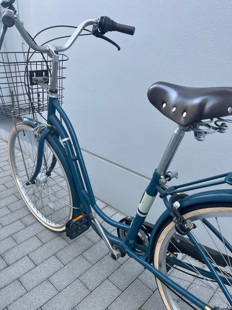 【東京近郊受渡し希望】26インチ自転車　LEDオートライト 6段変速 鍵2個付き